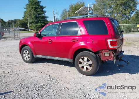 2012 Ford Escape Limited z USA, uszkodzony, nr VIN 1FMCU9EG7CKA58462